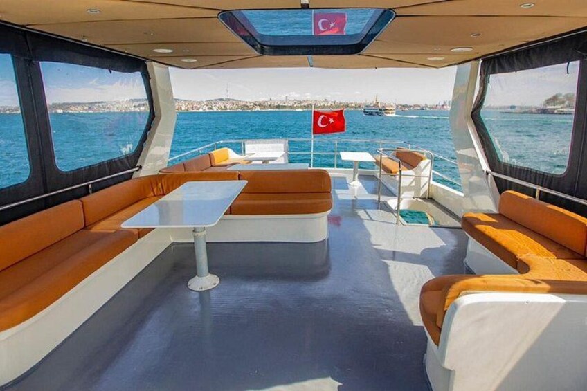 Istanbul Guided Private Luxury Yatch Tour 5