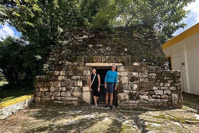 Jade Caverns and Mayan Village, lunch, snorkel Cozumel ATV Tour 3