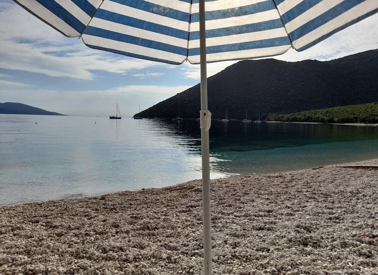 Picture 9 for Activity Kefalonia: Jet Boat Adventure and Swim at Koutsoupia Beach 5