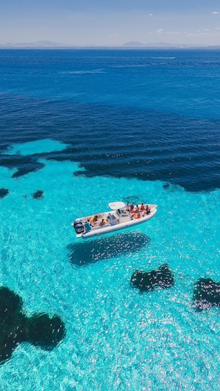 Picture 1 for Activity Group tour on a Capelli Tempest 900 Open inflatable boat to Favignana and Levanzo 2