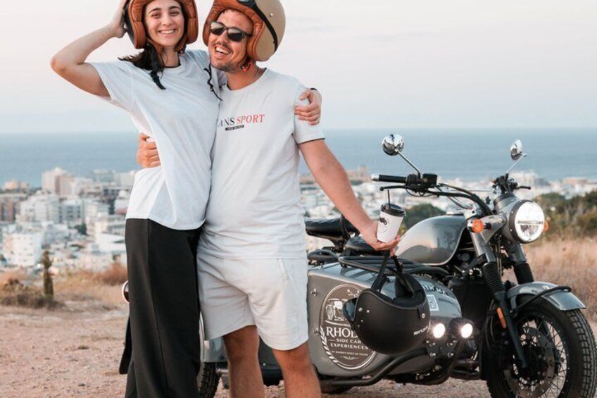 Private Sunset Tour in Rhodes Vintage Sidecar Experience 4