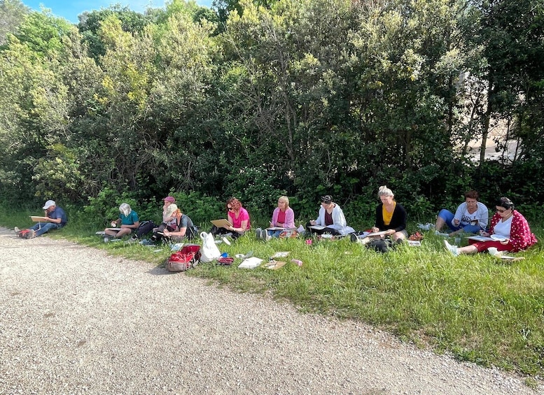 Picture 2 for Activity Aubagne: Watercolor sketch hike in the Garlaban hills 3