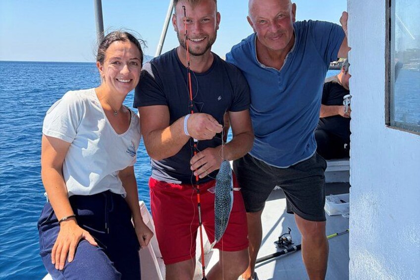 Rhodes Fishing Trip with BBQ and swimming 5