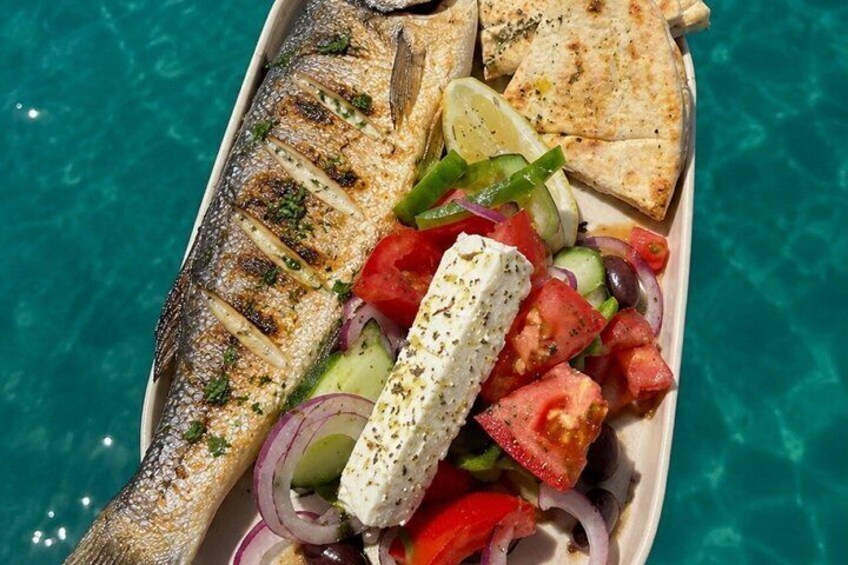 Rhodes Fishing Trip with BBQ and swimming 4