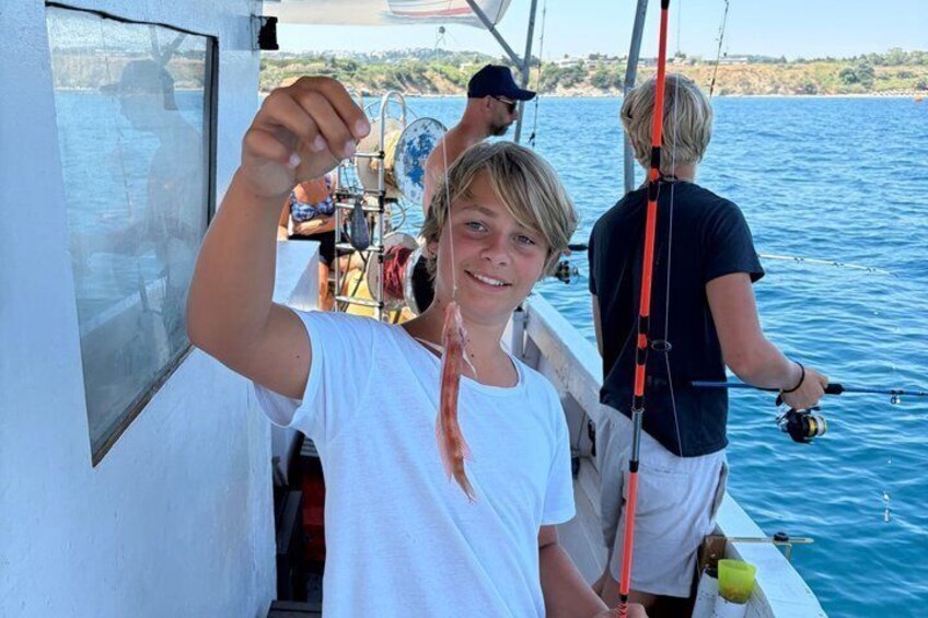 Rhodes Fishing Trip with BBQ and swimming 2