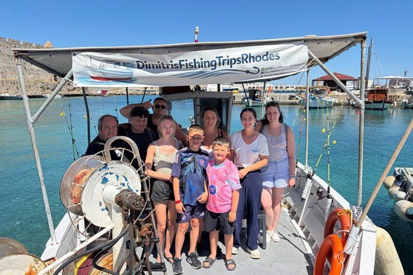 Rhodes Fishing Trip with BBQ and swimming 3