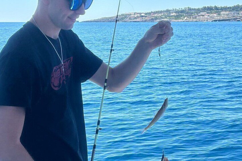 Rhodes Fishing Trip with BBQ and swimming 3