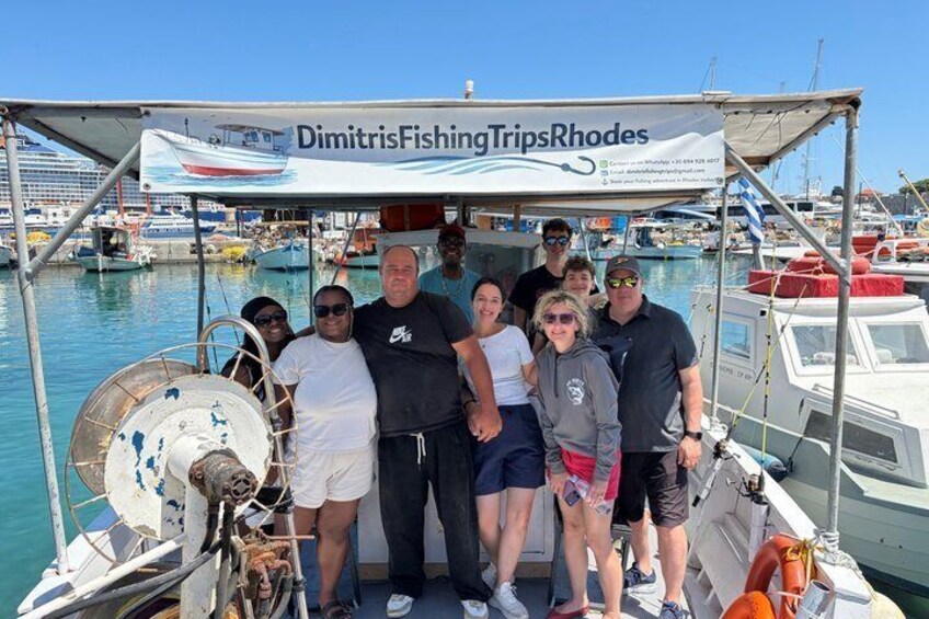 Rhodes Fishing Trip with BBQ and swimming 3