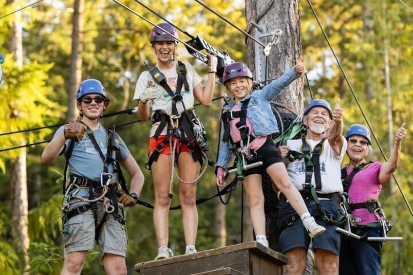 Lake Coeur d'Alene Zipline Tour 5