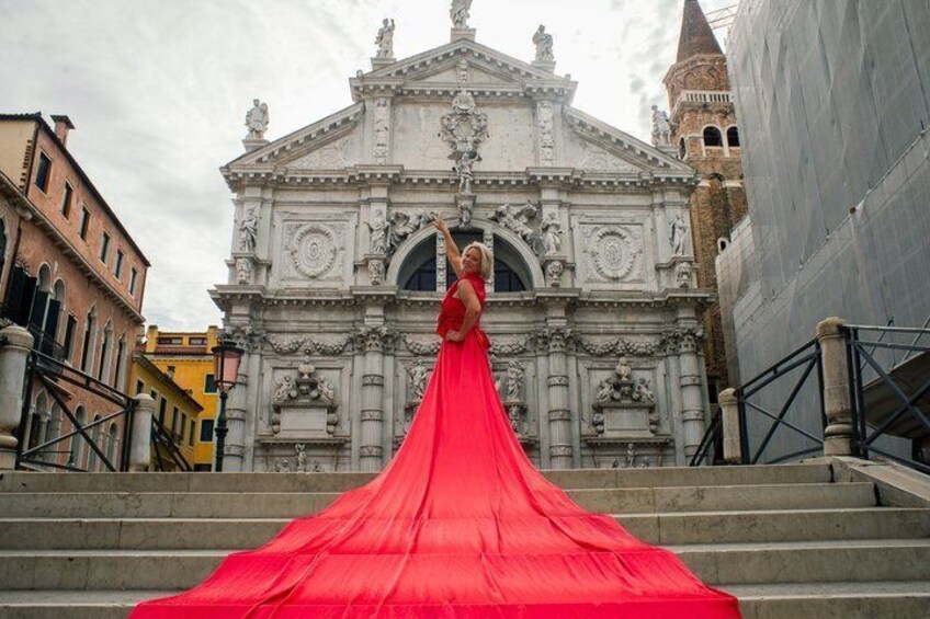 Venice Flying Dress Photoshoot 3