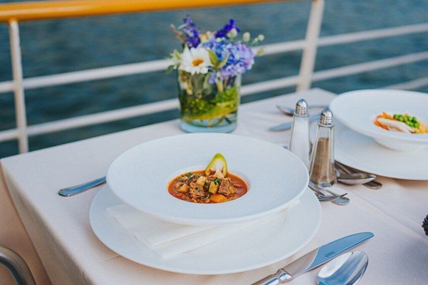 Budapest Four Course Dinner Cruise Live Folk Music 2