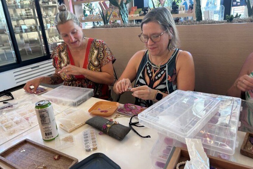 Jewelry creations with Palm Springs Flower Petals 4