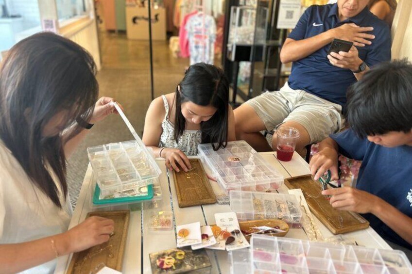 Jewelry creations with Palm Springs Flower Petals 2