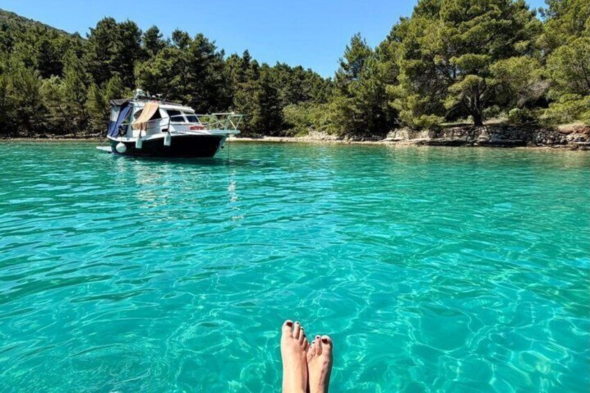 Zadar Boat Tour with Live Cooking & Hidden Islands 3