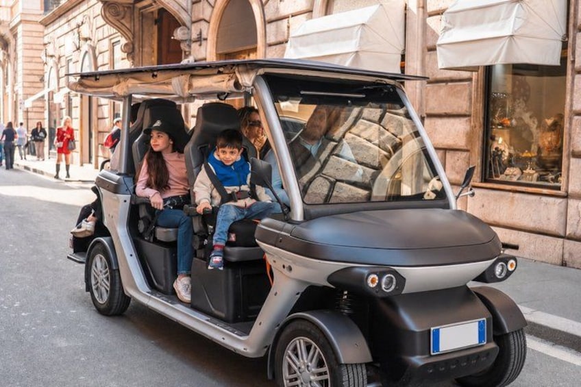 Private Tour of Rome by Golf Cart Gems and Photo Stops 4
