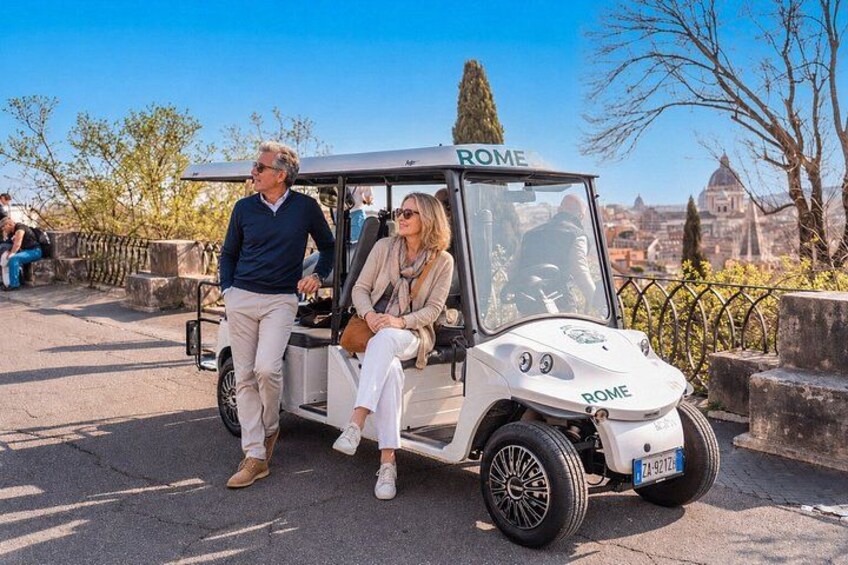 Private Tour of Rome by Golf Cart Gems and Photo Stops 1
