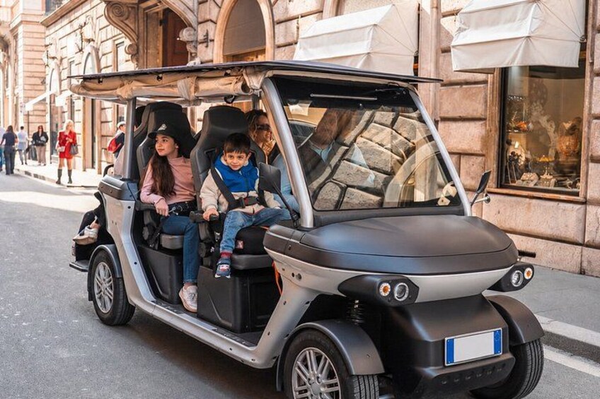 Private Tour of Rome by Golf Cart Gems and Photo Stops 2