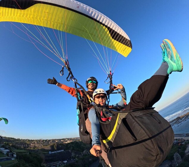 Bali Paragliding:Flight at Pandawa Beach & Tanah Barak Cliff 3