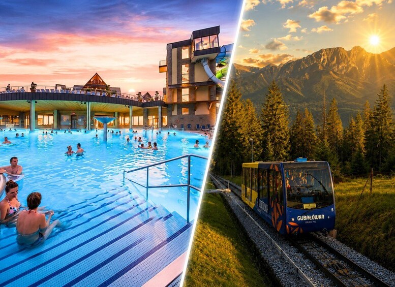 Krakow: Zakopane Cable Car, Drink, Snacks & Hot Springs Tour 1