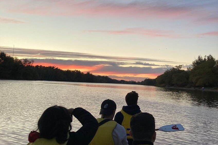 Night View of Toronto Skyline from my Canoe 5