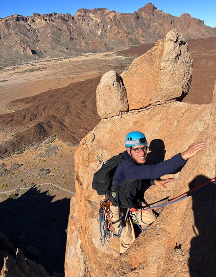 Picture 9 for Activity Tenerife: Multi-Pitch Climbing Adventure 4