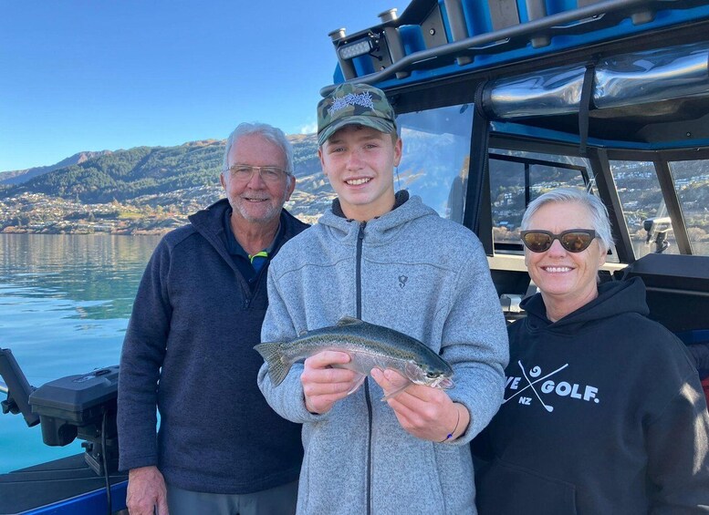 Picture 11 for Activity Lake Hāwea: 6 hour Fishing Adventure by Boat 4