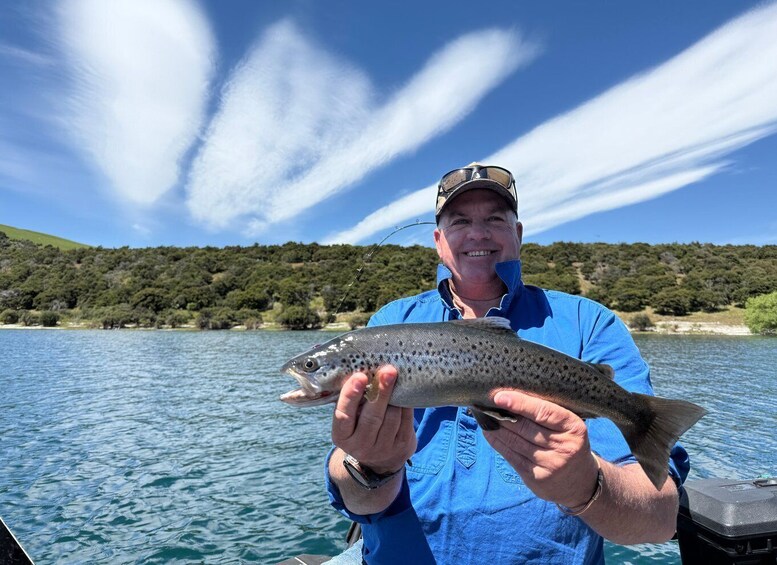 Picture 13 for Activity Lake Hāwea: 6 hour Fishing Adventure by Boat 5