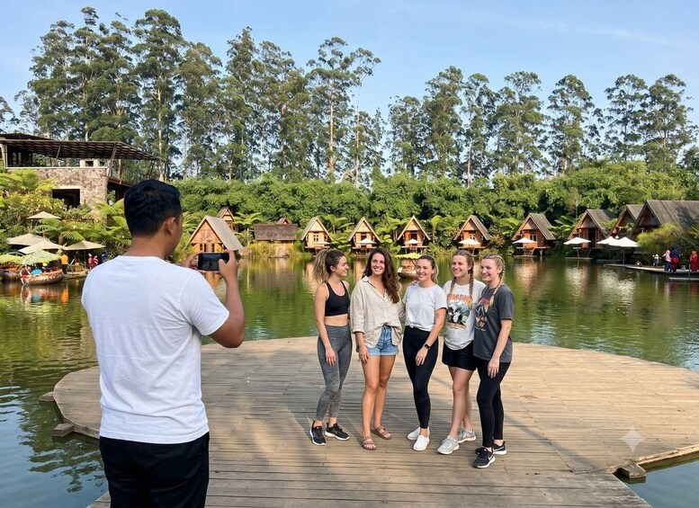 Picture 8 for Activity Jakarta: Bandung Waterfall, Dusun Bambu & Tea Tour 4