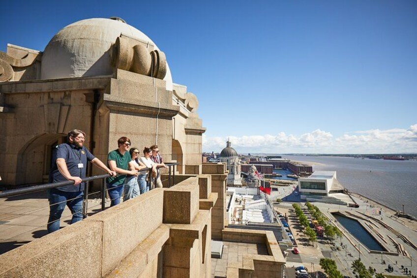 Look out across the famous River Mersey 3