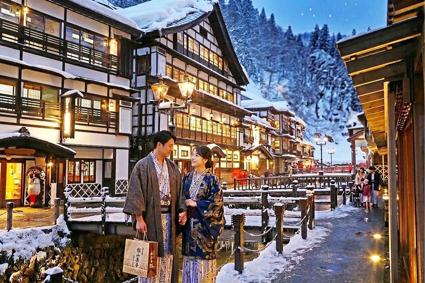 Sendai 2-Day Ginzan Onsen Tour | Zao Ropeway & Fall Foliage 2