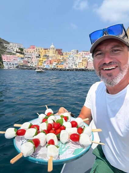 Picture 4 for Activity Naples: Posillipo Inflatable Boat with Brunch and View of Mount Vesuvius 2