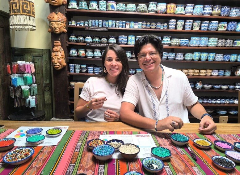 Picture 8 for Activity Create a Ceramic Necklace and Bracelet with Jade — Antigua, Suitable for Children 2