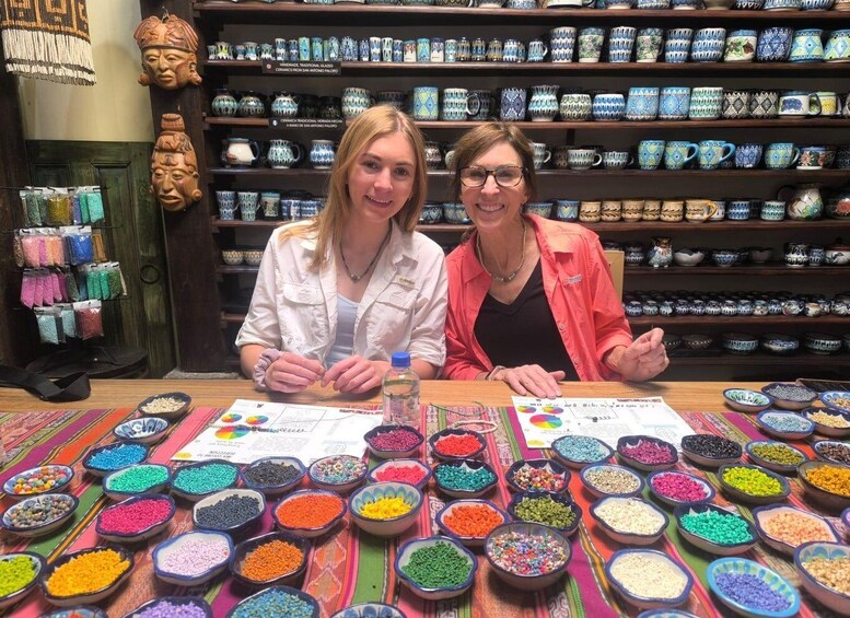 Create a Ceramic Necklace and Bracelet with Jade — Antigua, Suitable for Children 1