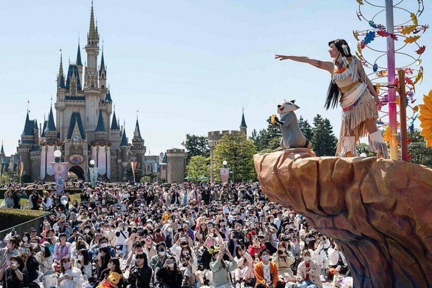 Ticket to Tokyo Disneyland with options 3