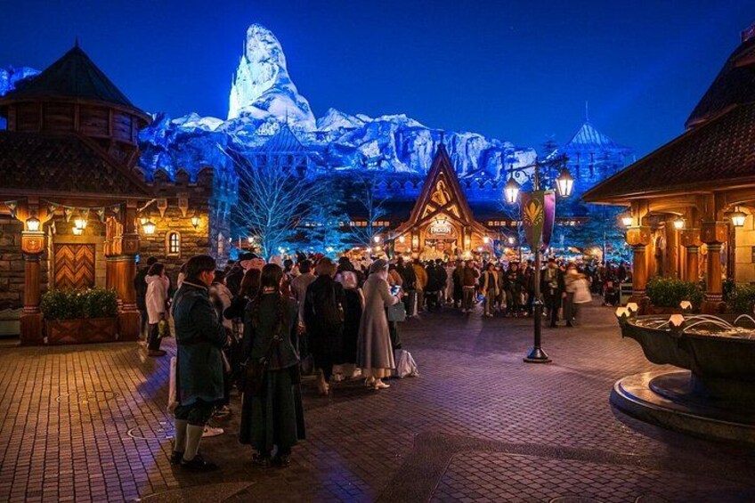 Ticket to Tokyo Disneyland with options 4