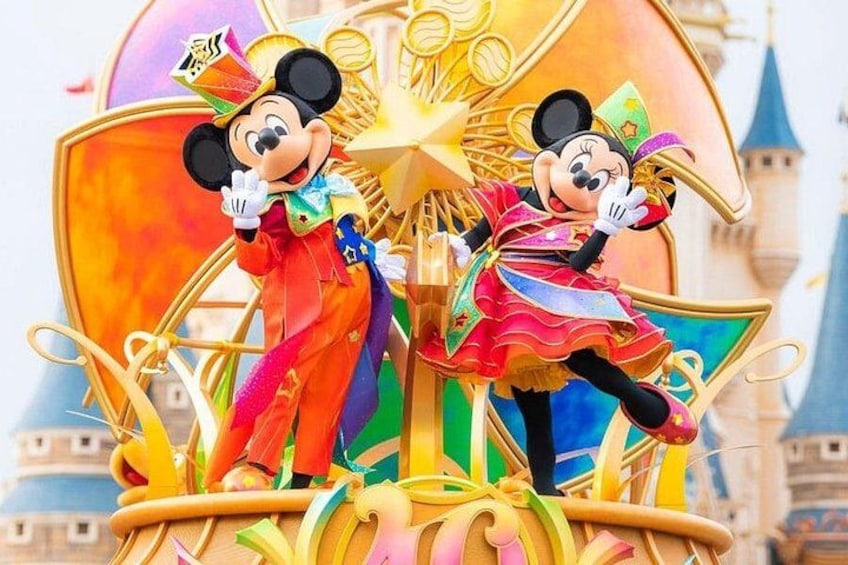 Ticket to Tokyo Disneyland with options 3