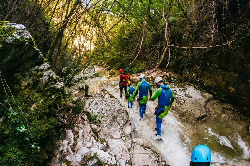 Picture 8 for Activity From Tignale, Lake Garda: Beginner-Friendly Canyoning Tour 4