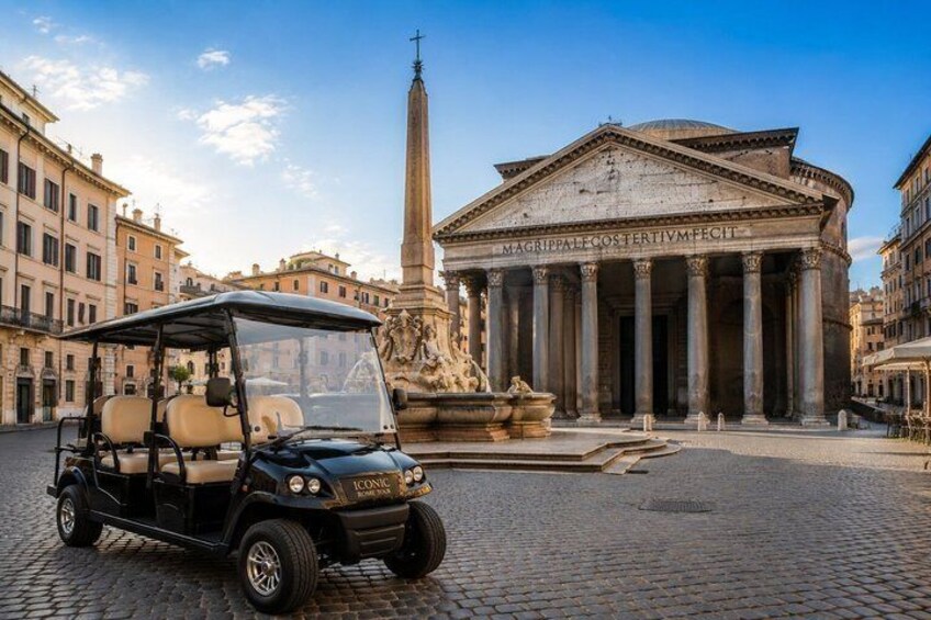 Rome: Iconic Golf Cart Tour of the Historic City Center of Rome 2