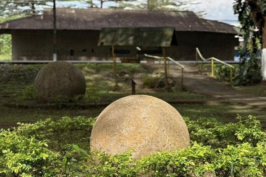 Pre-Colombian Stone Sphere 1