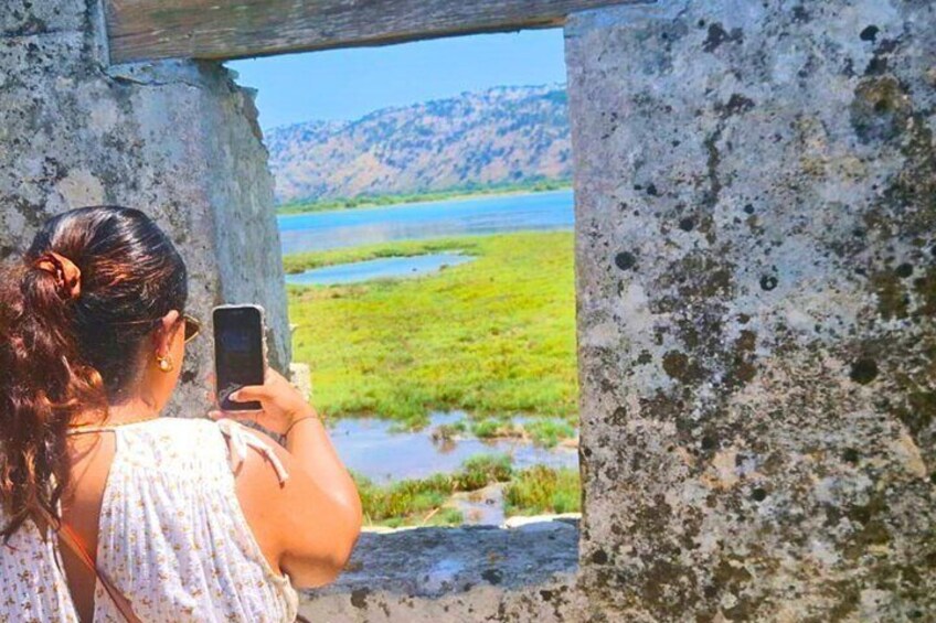 From Sarande:Butrint , Blue Eye and Lekursi Castle Tour 1