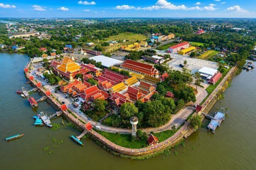 Bangkok: Ayutthaya UNESCO Temples with Tickets, Lunch & Boat 3