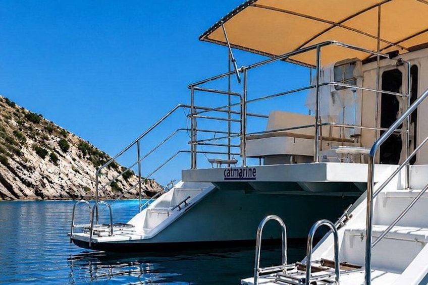 Catamaran tour Zingaro Reserve, Scopello and Caves 3