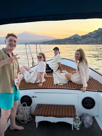 Picture 23 for Activity Giardini Naxos: Sunset Boat with Dolphins, Drinks & Dance 2