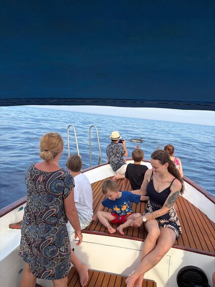 Picture 43 for Activity Giardini Naxos: Sunset Boat with Dolphins, Drinks & Dance 3