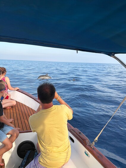 Picture 46 for Activity Giardini Naxos: Sunset Boat with Dolphins, Drinks & Dance 5