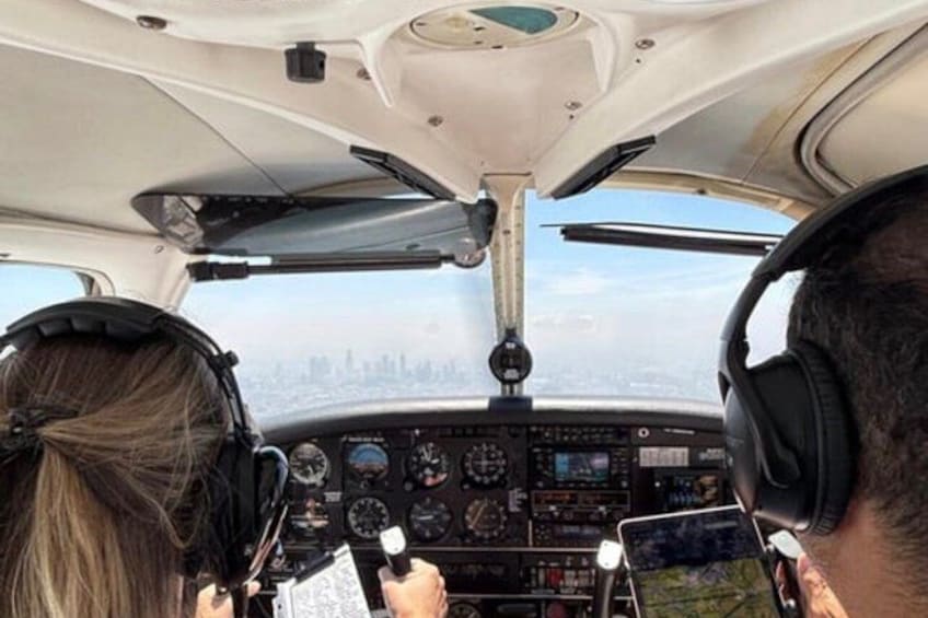 Discovery Flight Over Los Angeles 2
