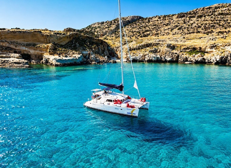 Picture 3 for Activity Rhodes: 3 Hour Cruise to Anthony Quinn Bay, Ladiko & Afandou 4
