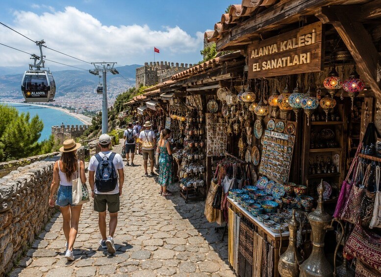 Picture 3 for Activity Alanya Sunset Tour: Castle Views & Cable Car Transfer opt 3