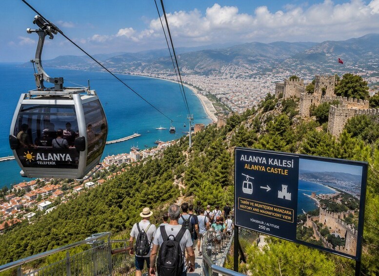 Alanya Sunset Tour: Castle Views & Cable Car Transfer opt 1