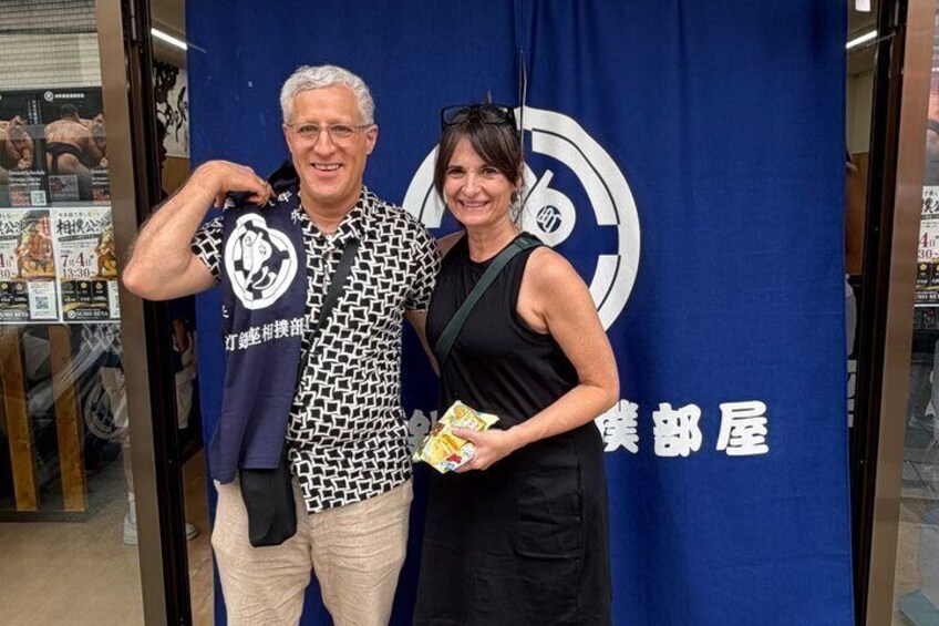 Tokyo Sumo & Food: Wear a Mawashi on a Real Clay Ring! 2